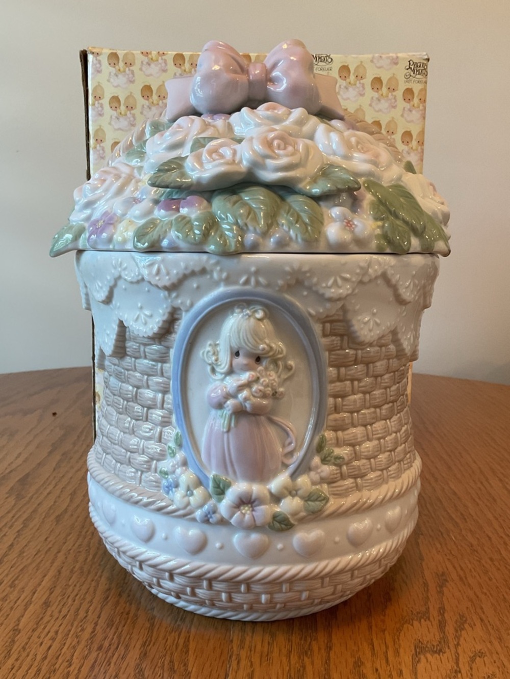 1995 Enesco Precious Moments Signature Store Cookie Jar.